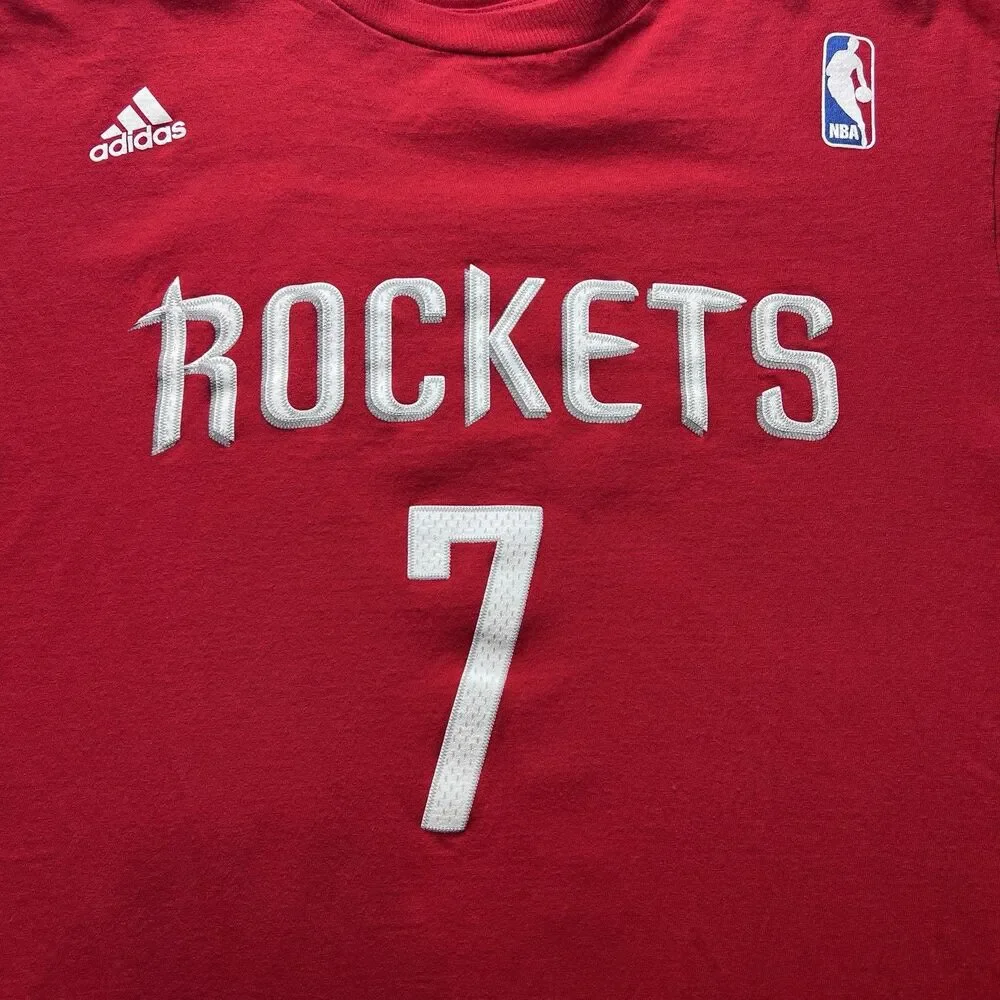 Adidas NBA Houston Rockets Jeremy Lin T-Shirt Size Medium Women